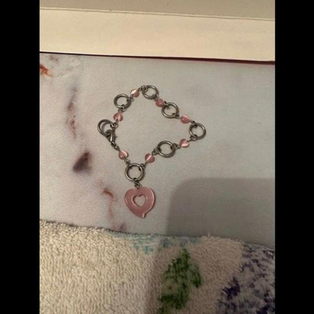 Pretty in Pink: Heart Bracelet for a Touch of Romance